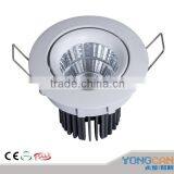 LED COB Zine Alloy Downlight Ceiling Light 5w & 7 w YC-C14-71C5 thumbnail-2