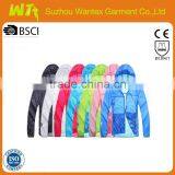 PU Fashion Rainwear Waterproof Jacket Raincoat for Adult