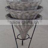 Willow Basket for Garden or Plant thumbnail-1