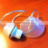 Hot transparent lamp plastic part