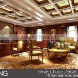 prefabricated house 3D solid wood interior wall thickness decorative panel