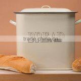 Oblong Metal Bread Bin