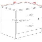 Modern Style E1 Bedside Cupboard thumbnail-3