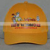 Guangzhou Professional Custom 100% Polyester Fibre Yellow Hat Factory Famous Auto Brand Baseball Cap
