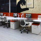 Straight Office Desk for 4 People(FLX-series)
