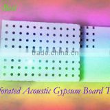 12mm Perforated gypsum ceiling tiles