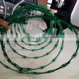 High Quality PVC-coated Razor Wire Mesh Pvc Razor Barbed Wire Fencing