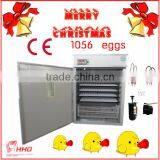 HHD 1056 Half Setter & Half Hatcher Combined Together Full Automatic Used Chicken Egg Incubator for Sale thumbnail-1
