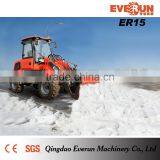 Everun CE Agricultural Machine 1.6ton Farm Tractor/Front Loader ER15 1600kg Loading Capacity With Spare Parts for Sale