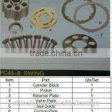 PC45-8 Hydraulic Pump Swing Motor Parts thumbnail-1