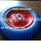 Blue Color Solid Tool Cart Wheel 13inch thumbnail-1