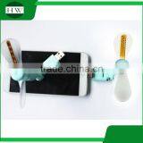 2 in 1 Adjustable Led Light Temperature Foldable Portable Otg Mini Usb Micro Pocket Fan for Tablet Mobile Phone Power thumbnail-4