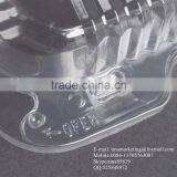 Square Clear Hinged Clamshell Type Plastic StayLock Medium Food Container for Salad, Muffins, Cake, Pastry and Fruit Packaging thumbnail-6