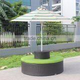 Middle Pole Outdoor Beach Umbrella With Seater thumbnail-2