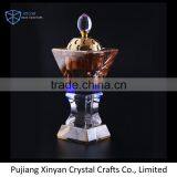 China Made Luxurious Brand Golden Crystal Censer Thurible thumbnail-1