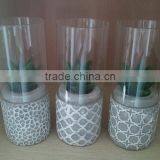 Decorative Fake Stone Tea Candle Light Holder thumbnail-1