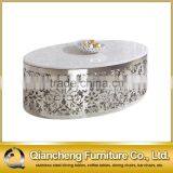 Crave Stainless Steel Marble Coffee Table Centre Table thumbnail-2