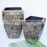Brushed Gold Planters thumbnail-1