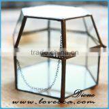 Home Decor Round glass flower box , Glass Plant Terrarium wholesale