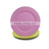 Good Quality Popular Bamboo Fiber Melamine Round Dinner Plate thumbnail-5