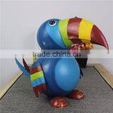 Custom Fashion Home Decor Iron Woodpecker Statue thumbnail-2