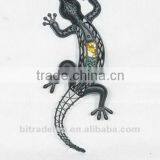 Climbing Metal Lizard for Decoration thumbnail-1