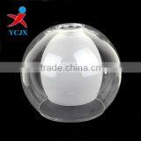 Borosilicate Glass Double Lampshade/ Clear Glass Ball Pendant Light Cover thumbnail-1