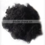 Flame Retardant Polyester Staple Fiber Black 1.5D Recycled PSF thumbnail-1