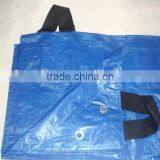 Waterproof Drawstring PE Tarpaulin Leaf Poly Tarp thumbnail-3