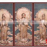 Bronze Buddha High Relief Sculpture thumbnail-1