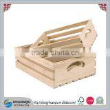 Handmade Rustic Distressed Vintage Wooden Crate thumbnail-1