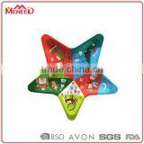Canton Fair Booth Number: 6.0H24 Pentagram Shaped Made in Poland China Dinnerware Plastic Candy Plate thumbnail-1