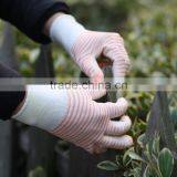 NMSAFETY U3 Style 13g Flower Print PU Gloves Ployester Liner pu Coated Gloves/safety Gloves From China thumbnail-1