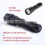 Ultrafir 502B 365nm uv 5w Flashlight thumbnail-4