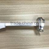 White Mini Household Hand Blender With Stainless Steel Blades thumbnail-4