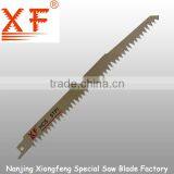HCS Blade Material and White Finishing Reciprocating Saw Blade for Wood