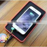 For Sumsung S6 Silicone-vehicle QI Wireless Car Phone Charger Phone Holder With Universal Receiver thumbnail-3