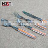 Popular and Cheap Plastic Handle Cutlery Set in Hot Sale thumbnail-1