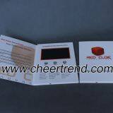 Fashion A4 Size 7'' LCD OEM Video Brochure, Invitation Lcd Video Brochure Card,new Business Ideas thumbnail-3