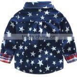 Turkey Cotton One Pocket Long Sleeve Denim Shirt for Boys thumbnail-2