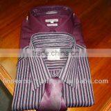 MEN'S BRANDED LONG SLEEVE SHIRT WITH TIE thumbnail-4