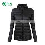European Style Winter Shiny Ultra Light Thin Foldable Women Goose Down Jacket thumbnail-5