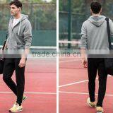 Good Quality Hot Sale Fashion China Wholesale Custom Men Rubgy Zipper Hoodies thumbnail-2