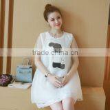 Zm51280a 2016 Cartoon Picture Pregnant Clothes Pregnant Chiffon Dress thumbnail-1
