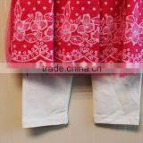 Wholessale Fashion Baby Polka Dot Dress Set Cap Sleeve Summer Dress 2 Pcs Set TP-7955 thumbnail-3