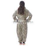 Polar Fleece Printed Leopard Onesie thumbnail-3