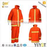 CE Certificate High Visibility Fireman Suit With Reflective Tape thumbnail-1