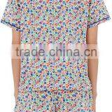 Top Selling Printing Shirt and Shorts Women Pajamas Sleepwear thumbnail-4