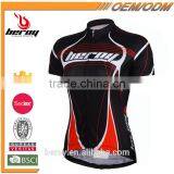 BEROY Professional Team Ladies Cycling Short Sleeve Jersey,uv Resistance Cycling Bike Apparel thumbnail-1