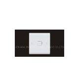 White Push Button ABS/PC/Bakelite Electric Wall Switches Module ALQ01 thumbnail-1